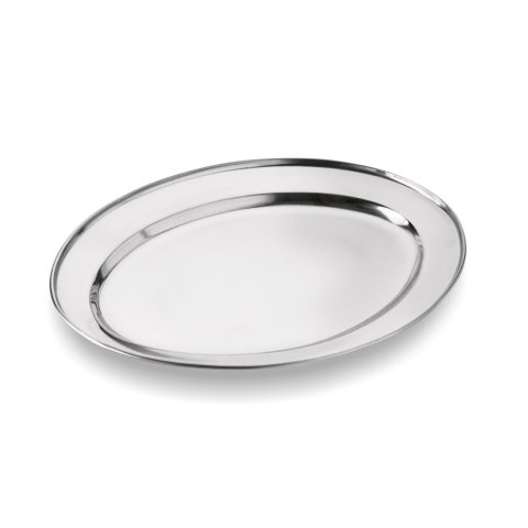 Półmisek metalowy 25 cm owalny