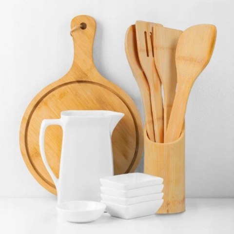 Przybory kuchenne drewniane 5szt. 30cm | XJ4992