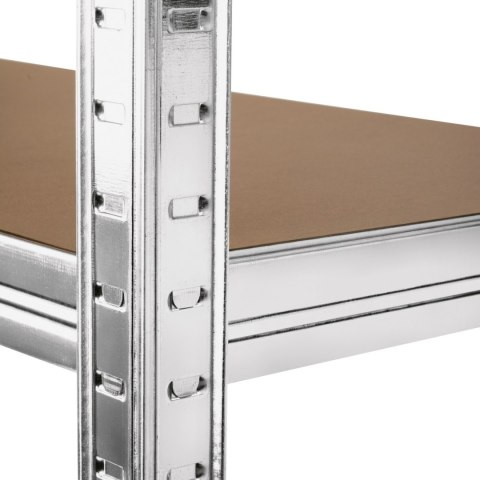 Regał metalowy uniwersalny 5 poziomów 90 x 40 x 180 cm