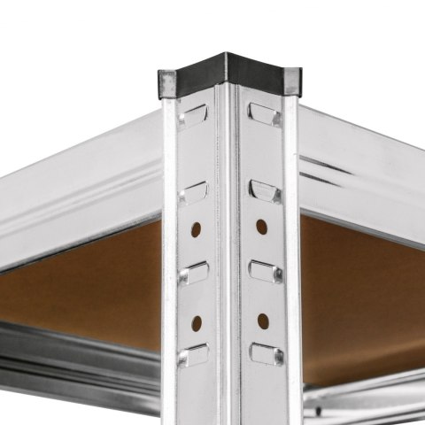 Regał metalowy uniwersalny 5 poziomów 90 x 40 x 180 cm