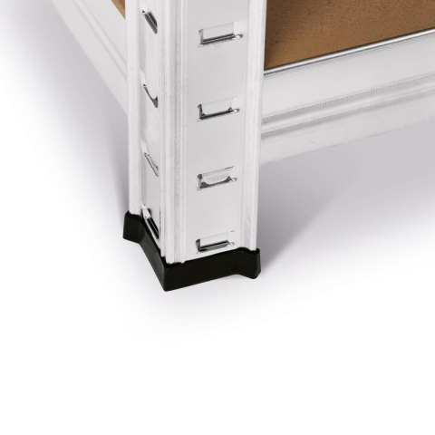 Regał metalowy uniwersalny 5 poziomów 90 x 40 x 180 cm