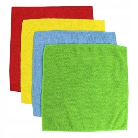 Ścierka z mikrofibry miękka ściereczka kuchenna uniwersalna 30 x 30cm 4szt. PID0310