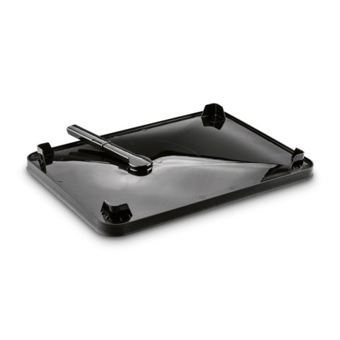 Suszarka do naczyń dwupoziomowa z ociekaczem Konighoffer 48 x 30 x 26 cm czarna