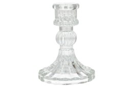 Świecznik szklany 8 x 8 x 10,5cm