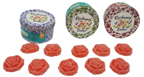 Wosk zapachowy w pudełku 10szt Kochanej Babci