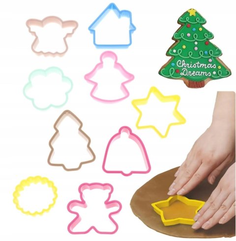 Wykrawacze foremki do ciastek pierników ciasteczka świąteczne 9 szt. PID0332