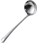 Chochla do zupy sosów nalewania stalowa łyżka wazowa 25 cm PID0982