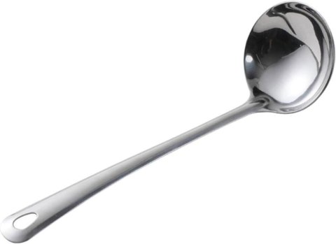 Chochla do zupy sosów nalewania stalowa łyżka wazowa 25 cm PID0982