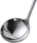 Chochla do zupy sosów nalewania stalowa łyżka wazowa 25 cm PID0982