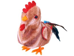 Dreptający KOGUT Bogdan kukuryku! - pieje i macha skrzydłami ZA6018 BR