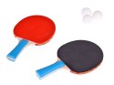 Drewniane paletki do gry w ping-pong + 3 piłeczki Tenis stołowy SP0768