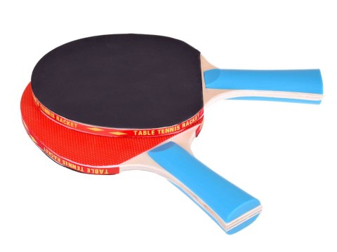 Drewniane paletki do gry w ping-pong + 3 piłeczki Tenis stołowy SP0768