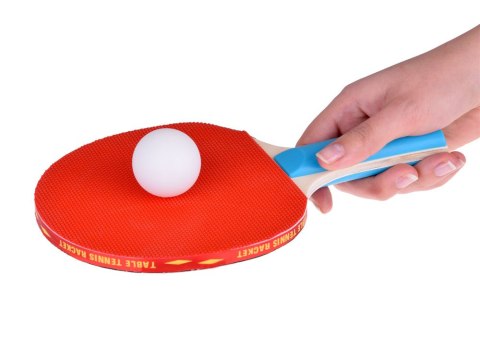 Drewniane paletki do gry w ping-pong + 3 piłeczki Tenis stołowy SP0768