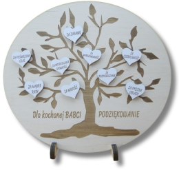 Drzewko podziękowanie Dla kochanej Babci P1182W4