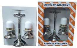 Komplet kolędowy zestaw + świeczki