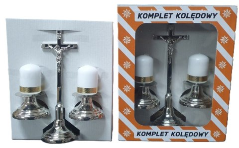 Komplet kolędowy zestaw + świeczki