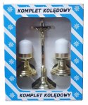 Komplet kolędowy zestaw złoty