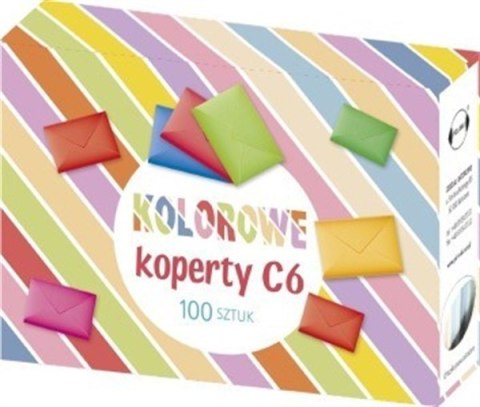 Koperty kolorowe 162 x 114 mm 100szt. 83-20