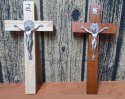 Krzyż drewniany do zawieszenia 17cm B