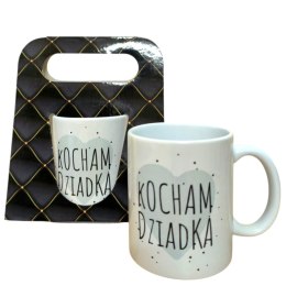 Kubek w ozdobnym opakowaniu Kocham Dziadka 300 ml