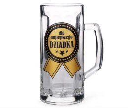 Kufel szklany DZIADEK