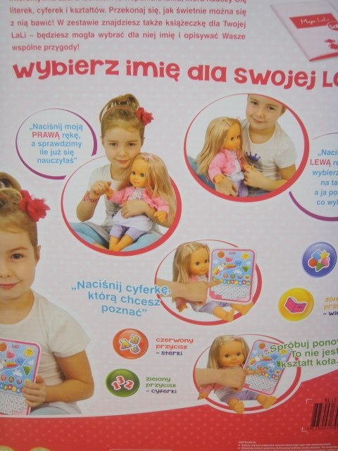 Lalka LALI z tabletem XL1519