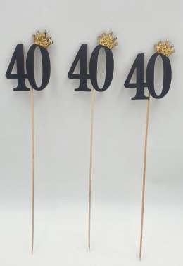 Pik drewniany 40-stka 3szt.