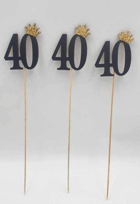 Pik drewniany 40-stka 3szt.