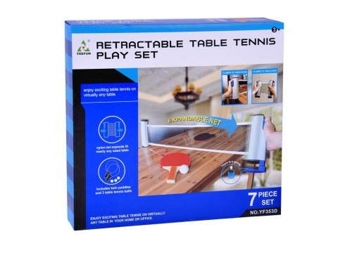 Przenośny zestaw do Ping Pong tenis stołowy SP0637