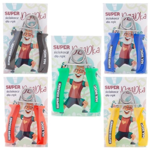 Przyrząd co ćwiczeń - "SUPER DZIADEK MA MOC" - mix kolorów