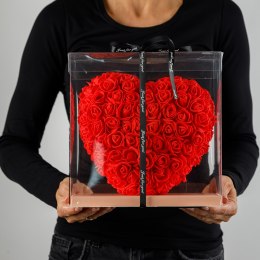 Serce z róż 22 x 21cm B-2955