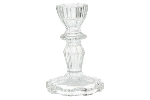 Świecznik szklany 7,5 x 7,5 x 11,5cm