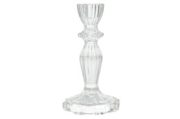 Świecznik szklany 8,5 x 8,5 x 16cm