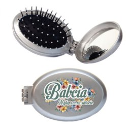 Szczotka składana z lusterkiem 