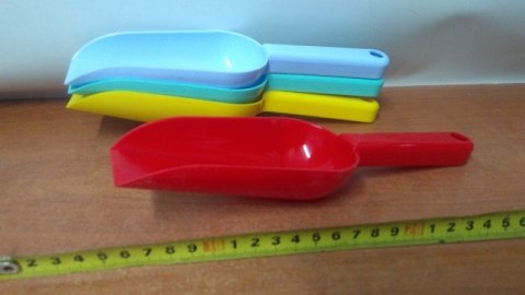 Szufelka łopatka plastikowa 10szt.