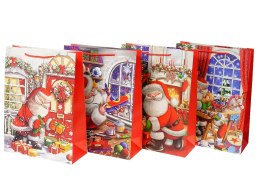 Torba prezentowa brokat 12szt. 26x32x10cm