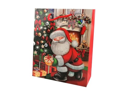 Torba prezentowa brokat 12szt. 26x32x10cm