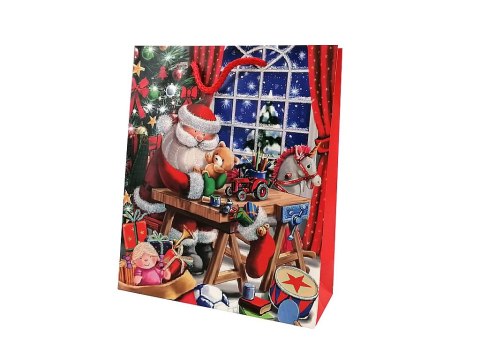 Torba prezentowa brokat 12szt. 26x32x10cm