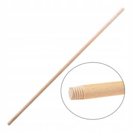 Trzonek kij styl drewniany z gwintem 150cm STG5
