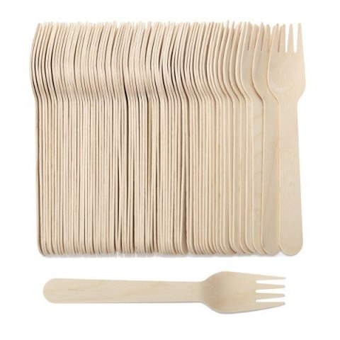 Widelce drewniane 16cm 100szt. 27-87