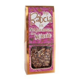 Wyjątkowa herbatka kwiatowa w złotym opakowaniu dla Babci