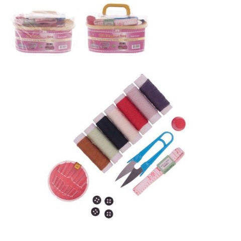 Zestaw krawiecki + akcesoria w pojemniku - niezbędnik Kchanej Babci