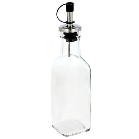 Butelka z lejkiem na olej oliwę ocet PID0739