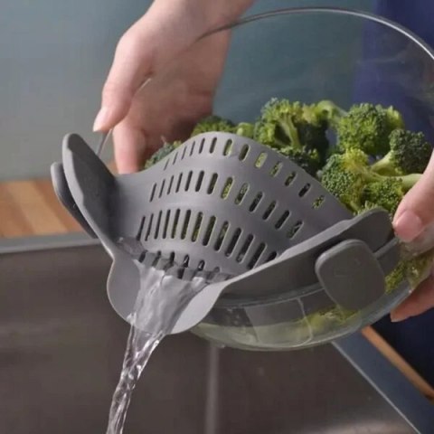 Cedzak durszlak silikonowy nakładka na garnek do thermomix XJ5671