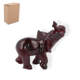 Figurka dekoracyjna 4szt. wzór słonik brązowy wys.4,5cm.