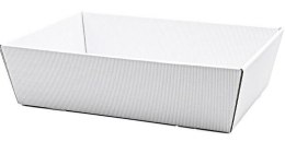Kosze 21 x 17 x 7cm GM-KW-1 Białe małe - 10 szt.