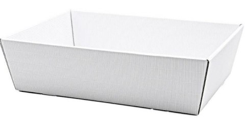 Kosze 21 x 17 x 7cm GM-KW-1 Białe małe - 10 szt.