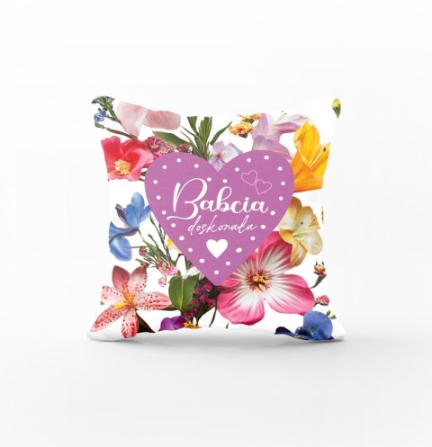 Poszewka na poduszkę Babcia doskonała 45 x 45cm
