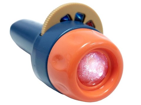 Projektor - latarka 11,5 x 4cm 13,5 x 8cm 3 wymienne nakładki z obrazkami - kosmos