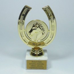 Statuetka podkowa 50 lat